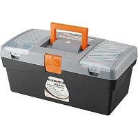 Ящик для инструмента Stels, 420 х 220 х 180 мм (17"), пластик  Россия  картинка